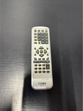 Coby DVD-224 Silver Remote Control